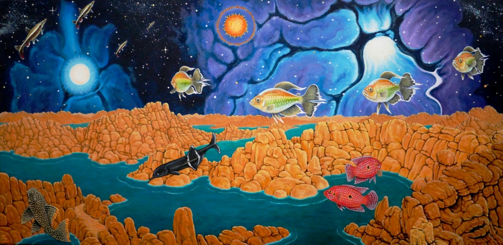 My Fish Dream, 120 x 60 cm, 2015