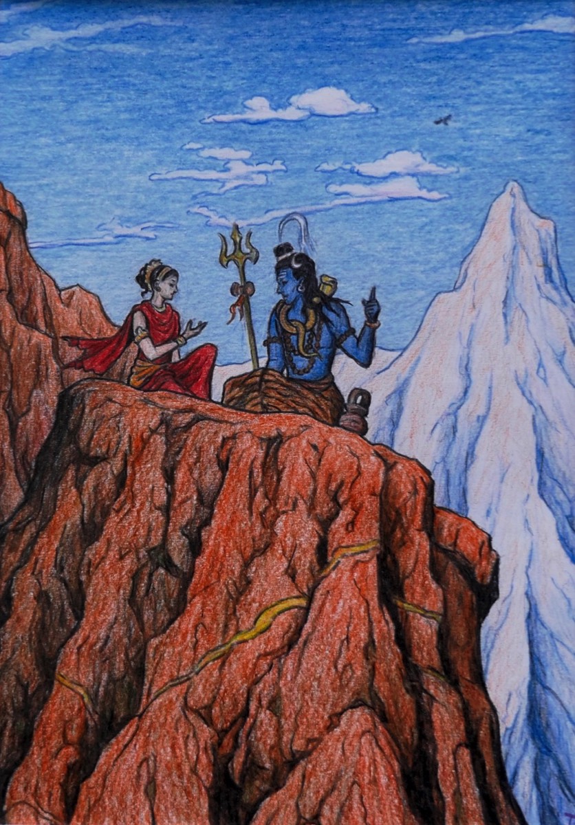 Shiva and Parvarti, 2001